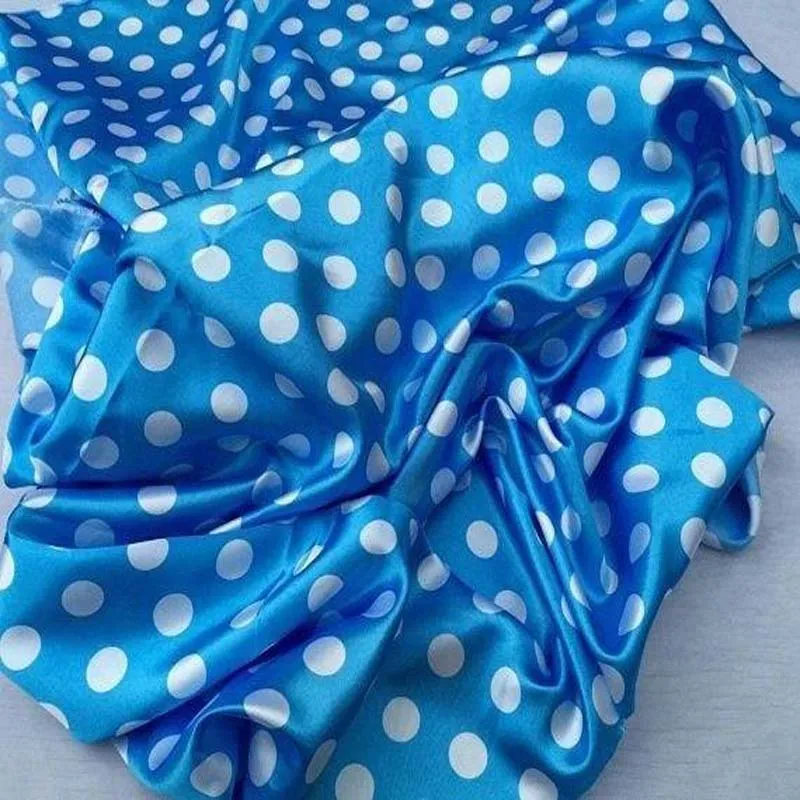 1/2inch Polka Dot Silky/Soft Charmeuse Satin Fabric