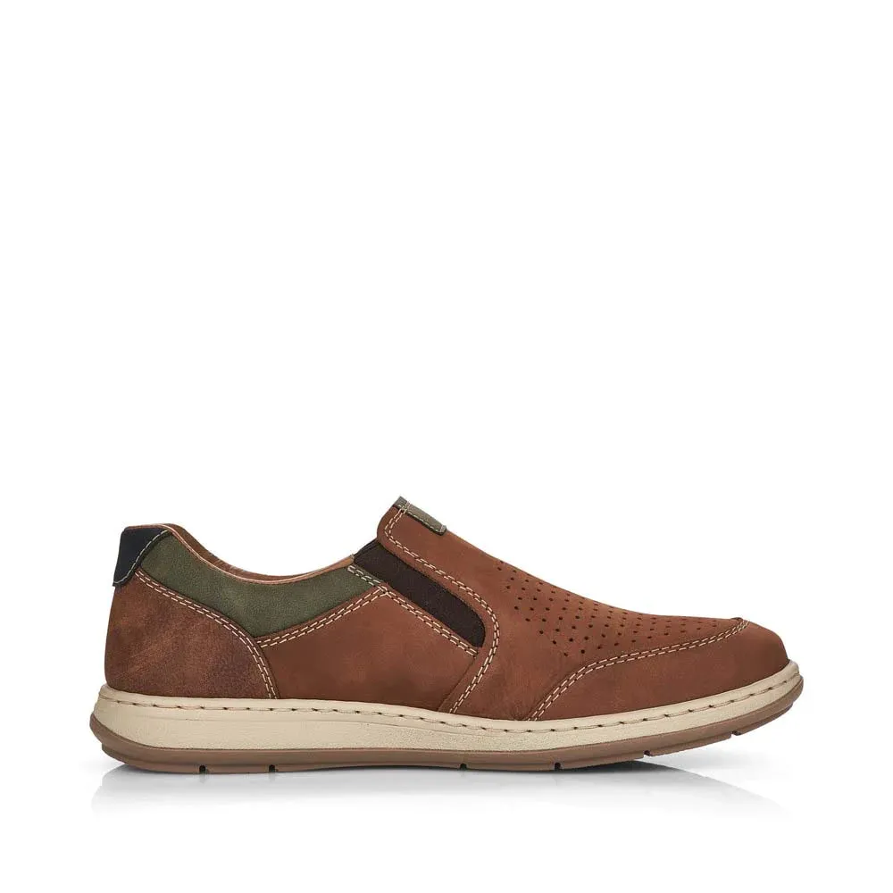 17371-25 Brown Slip-on