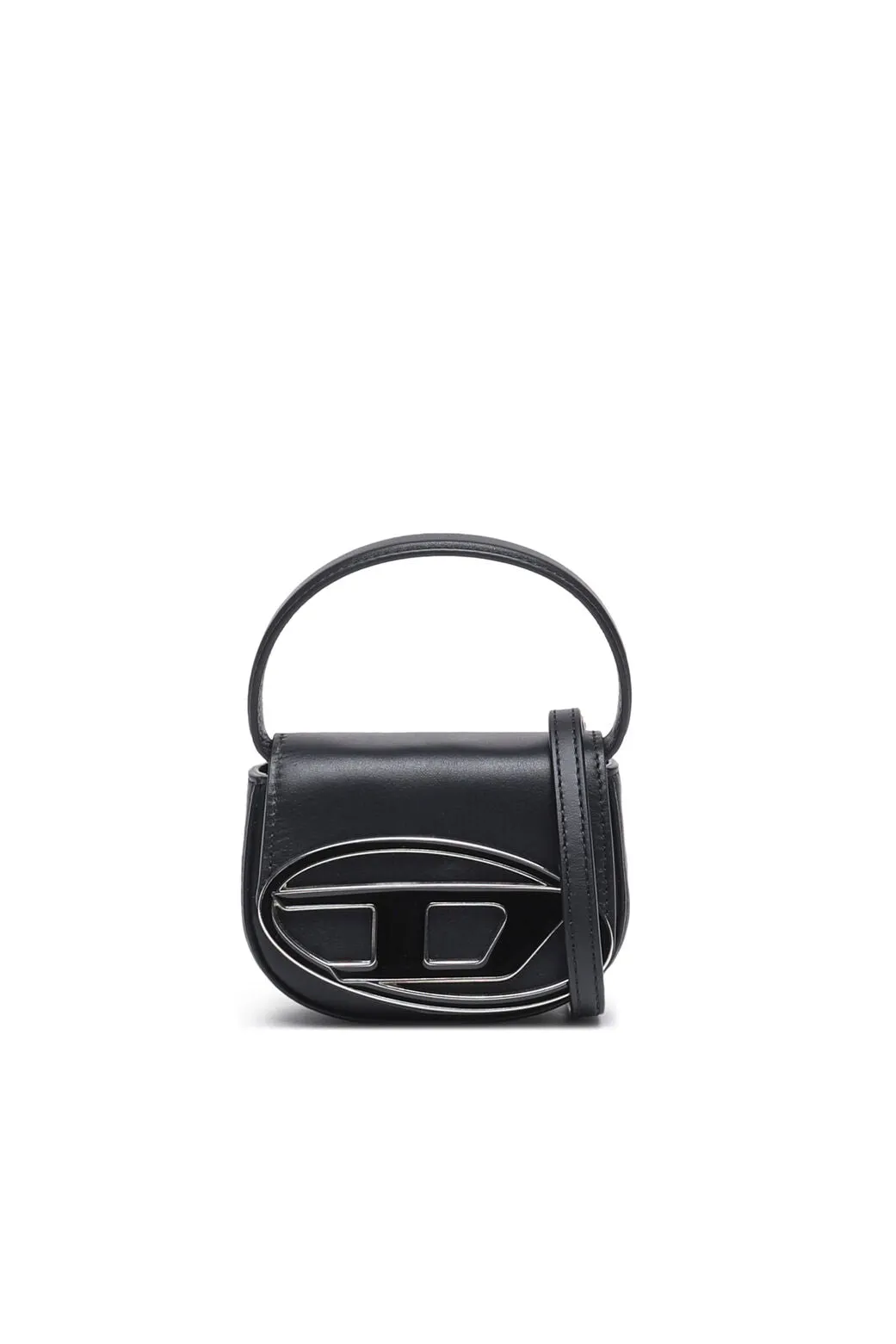 1DR XS-Iconic mini bag with D logo plaque Black