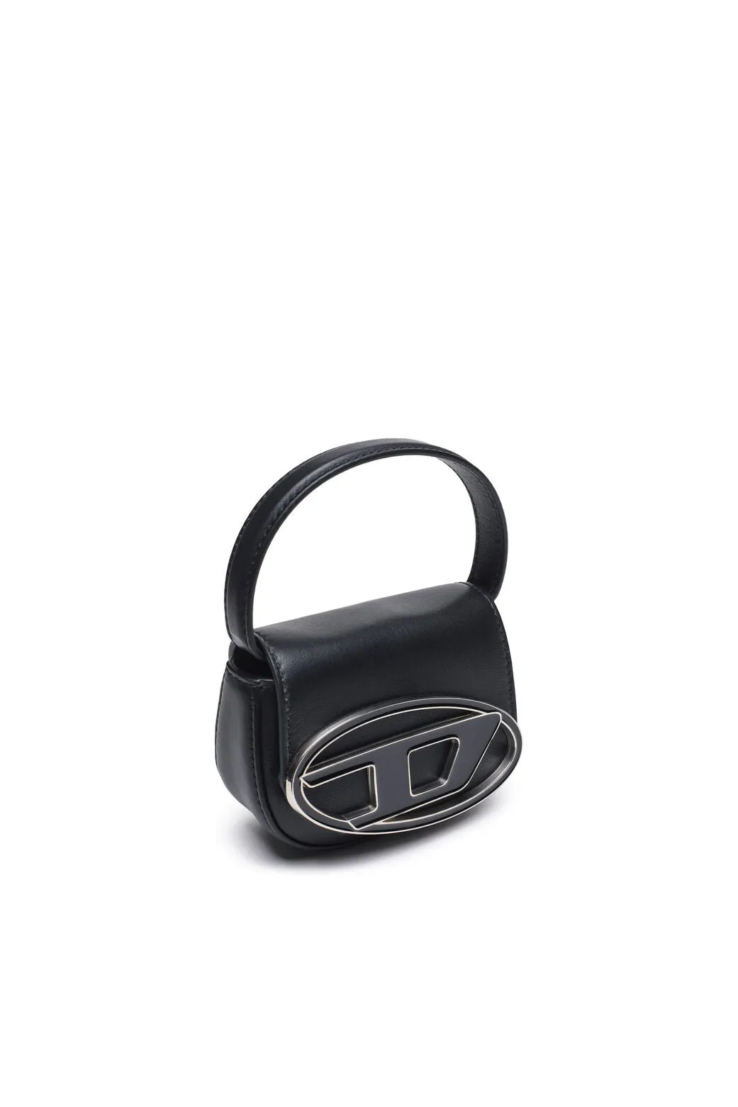 1DR XS-Iconic mini bag with D logo plaque Black