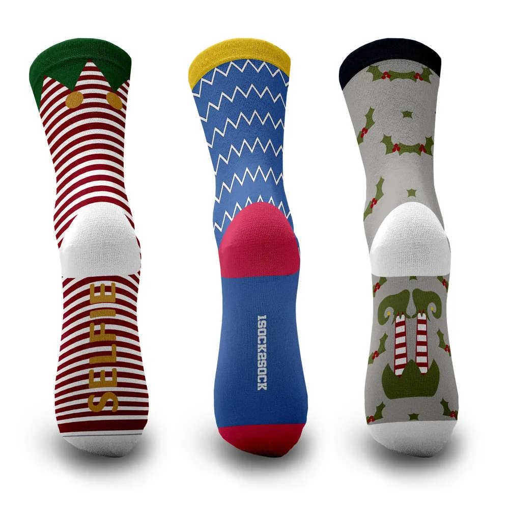 3 PACK CHRISTMAS SOCKS TREE