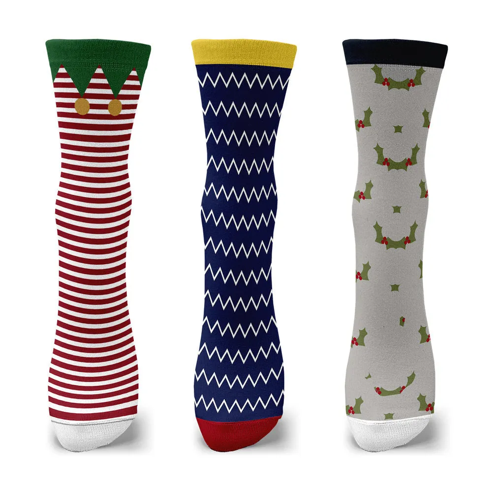 3 PACK CHRISTMAS SOCKS TREE