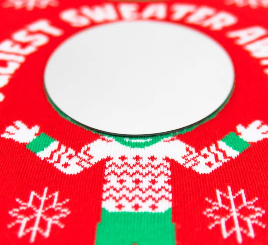 3D Mirror Ugliest Sweater Award Sweater