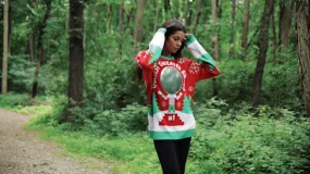 3D Mirror Ugliest Sweater Award Sweater