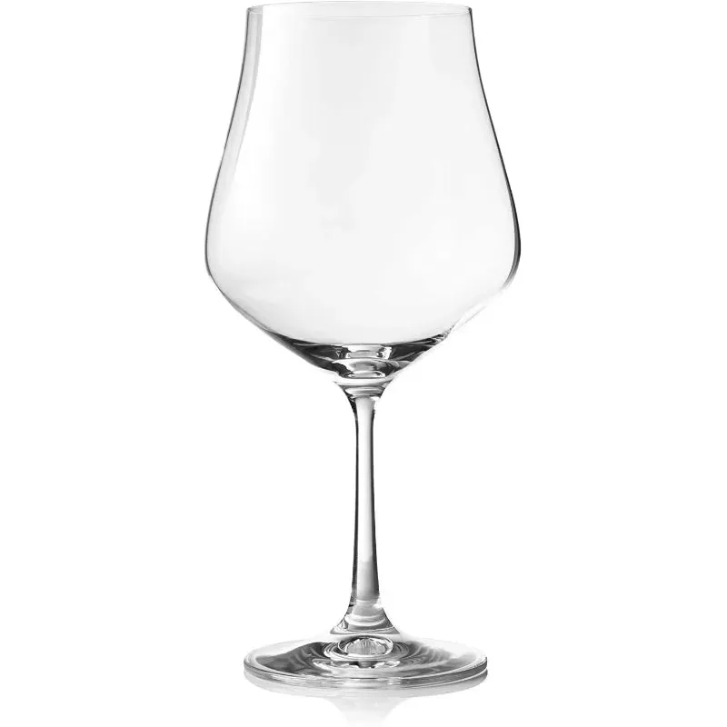 Akari Crystal Wine & Champagne Glasses | 600ml | Set of 6