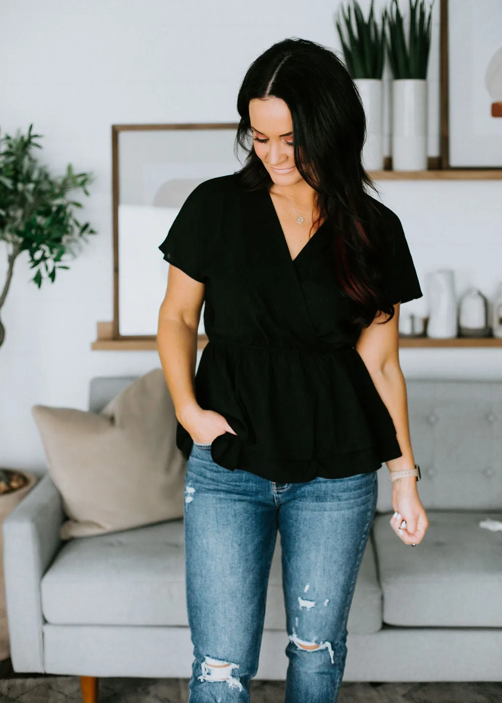 Alivia Wrap Top