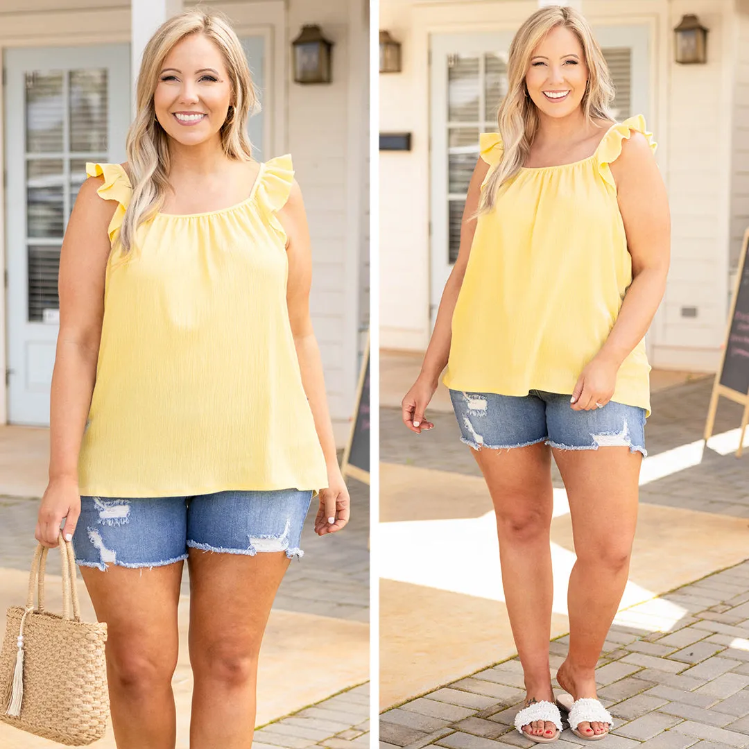 Angel Face Top, Yellow