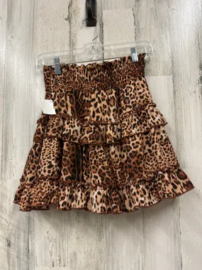 Animal Print Skirt Mini & Short Altard State, Size M