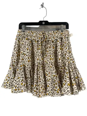 Animal Print Skirt Mini & Short Main Strip, Size L