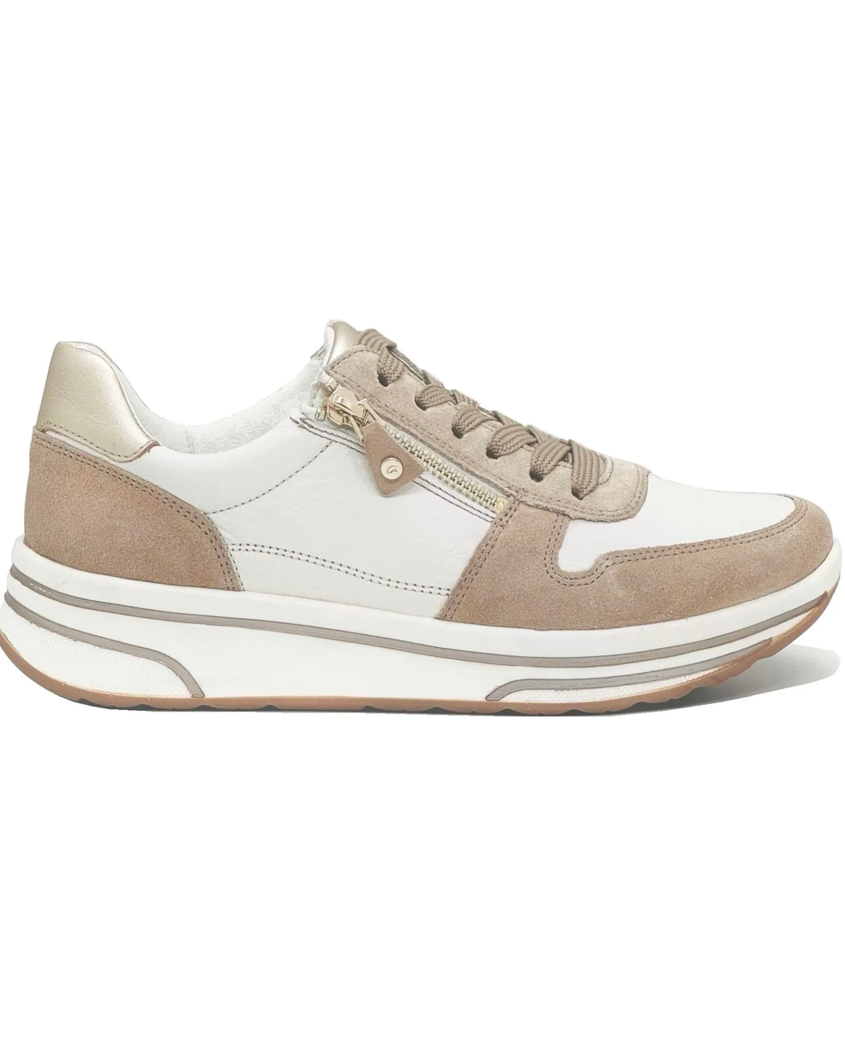 Ara Sapporo Ladies Zip Sided Sneaker