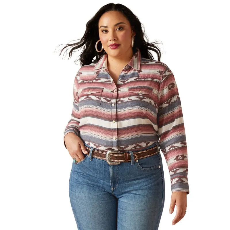 Ariat Women's Endless Serape Long Sleeve Western Snap Shirt 10047371