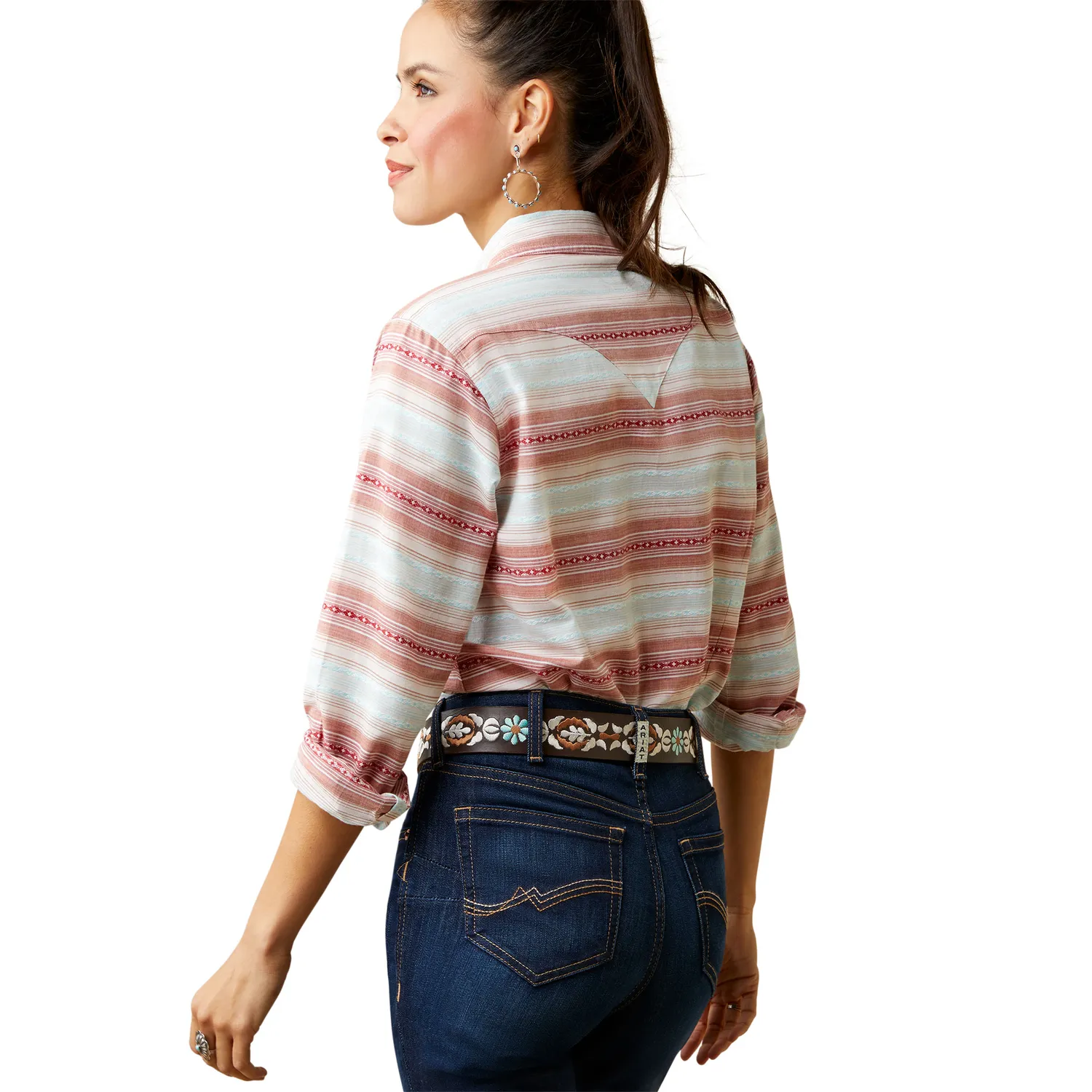 Ariat Women's Savannah Snap Shirt Jacquard