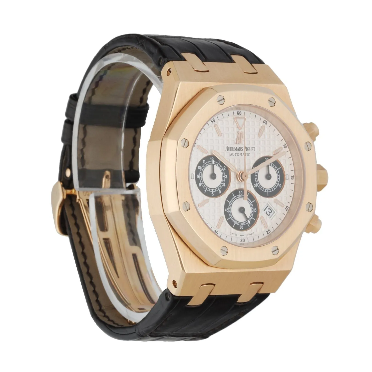 Audemars Piguet Royal Oak 26022OR 18K Rose Gold Chronograph Box & Papers