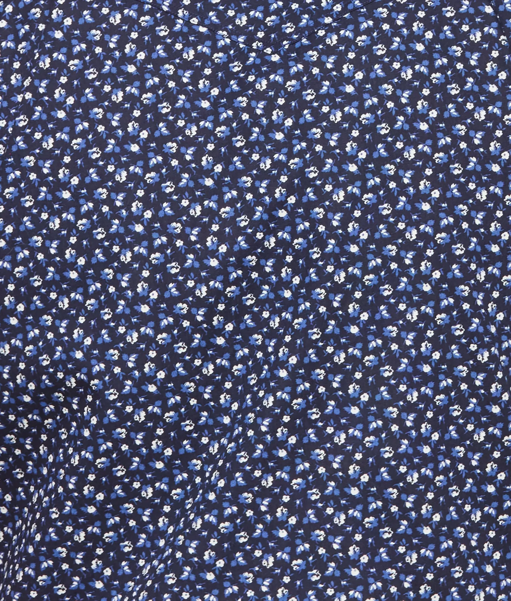 Austin :: Blue On Navy Floral Print