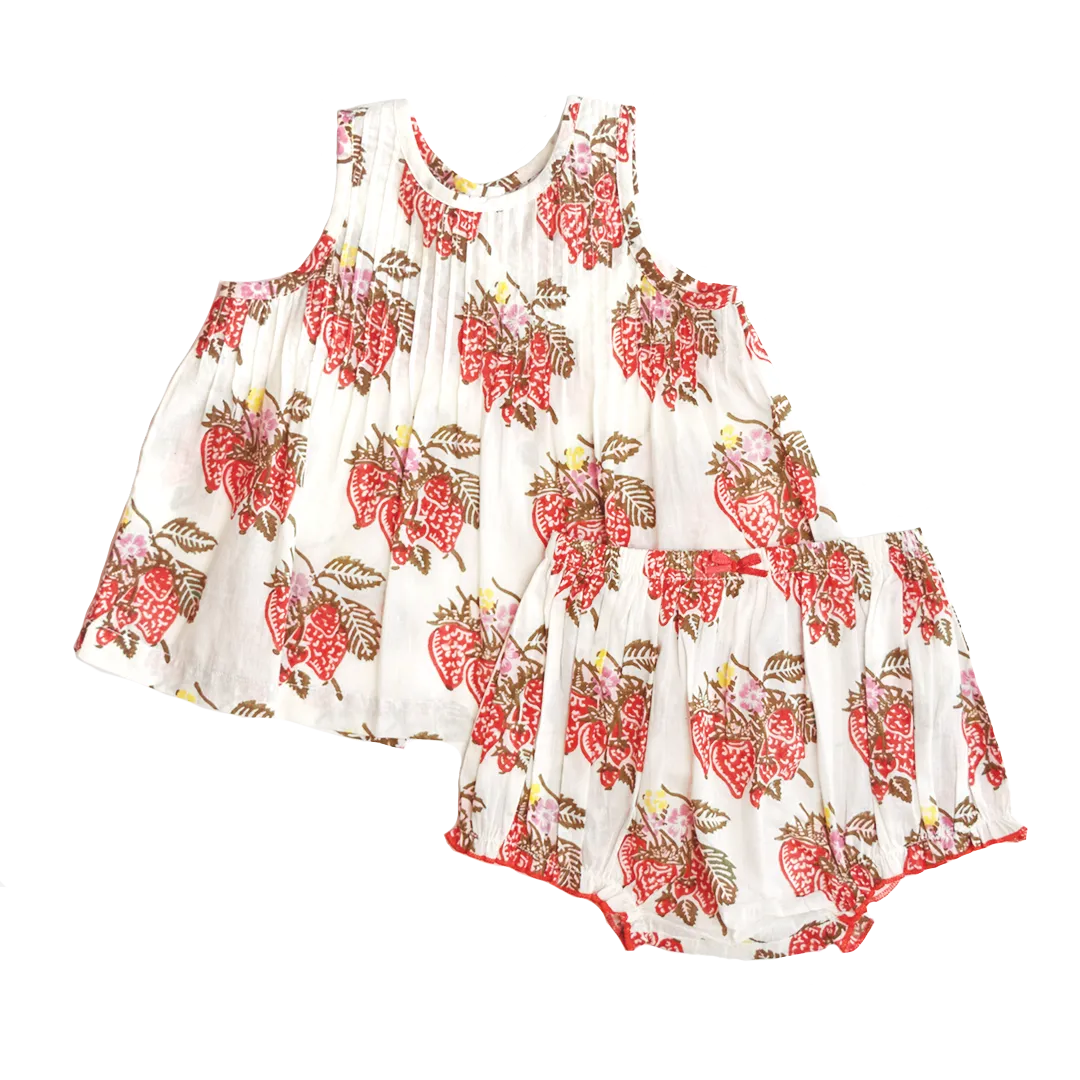 Baby Girls Jaipur 2-Piece Set - Wild Strawberries