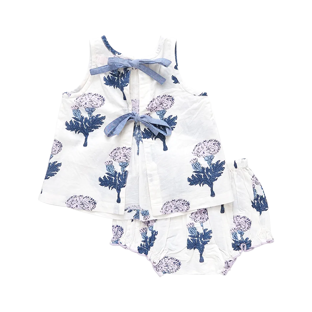 Baby Girls Jaipur Set - Lavender Marigold