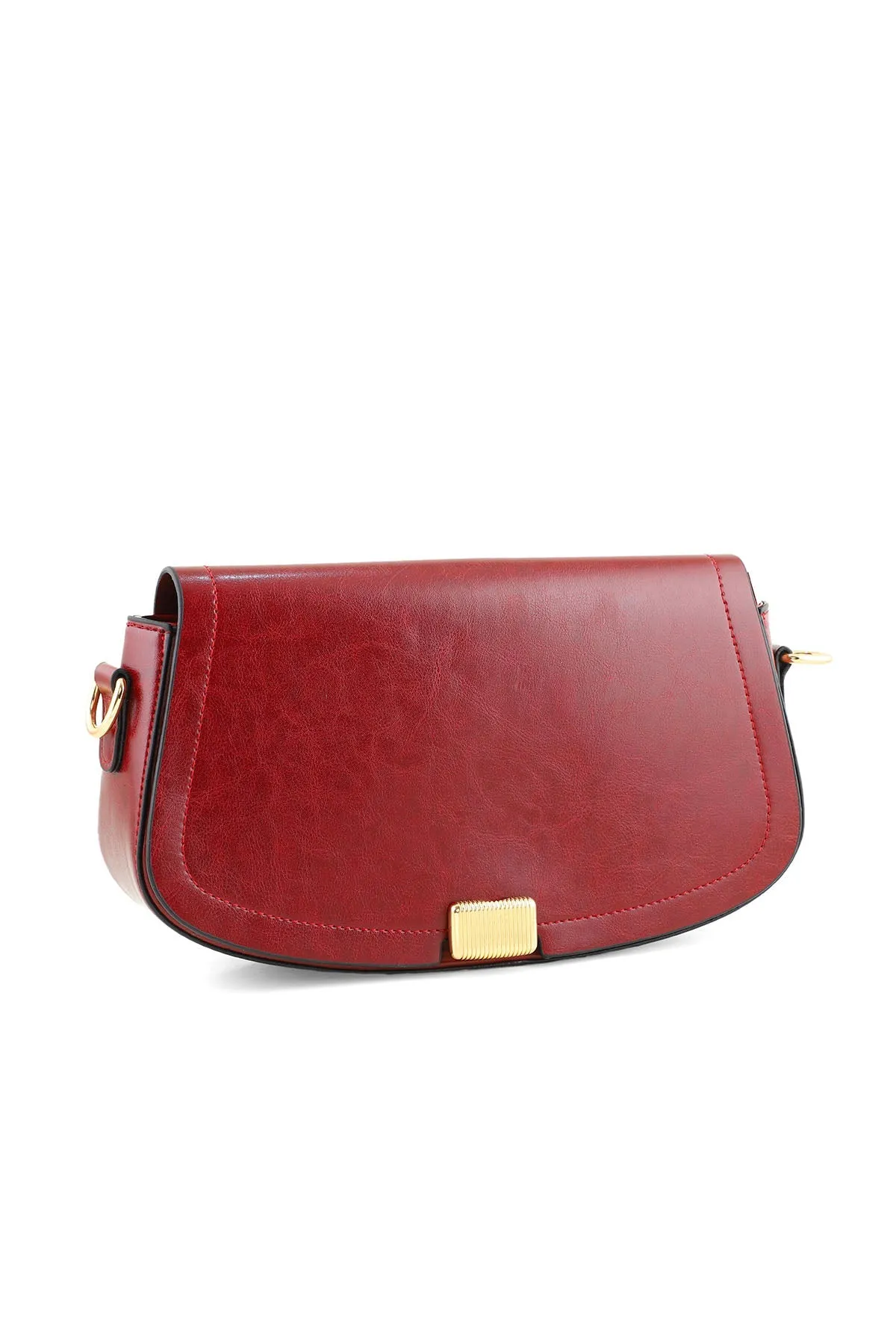 Baguette Shoulder Bags B14976-Maroon