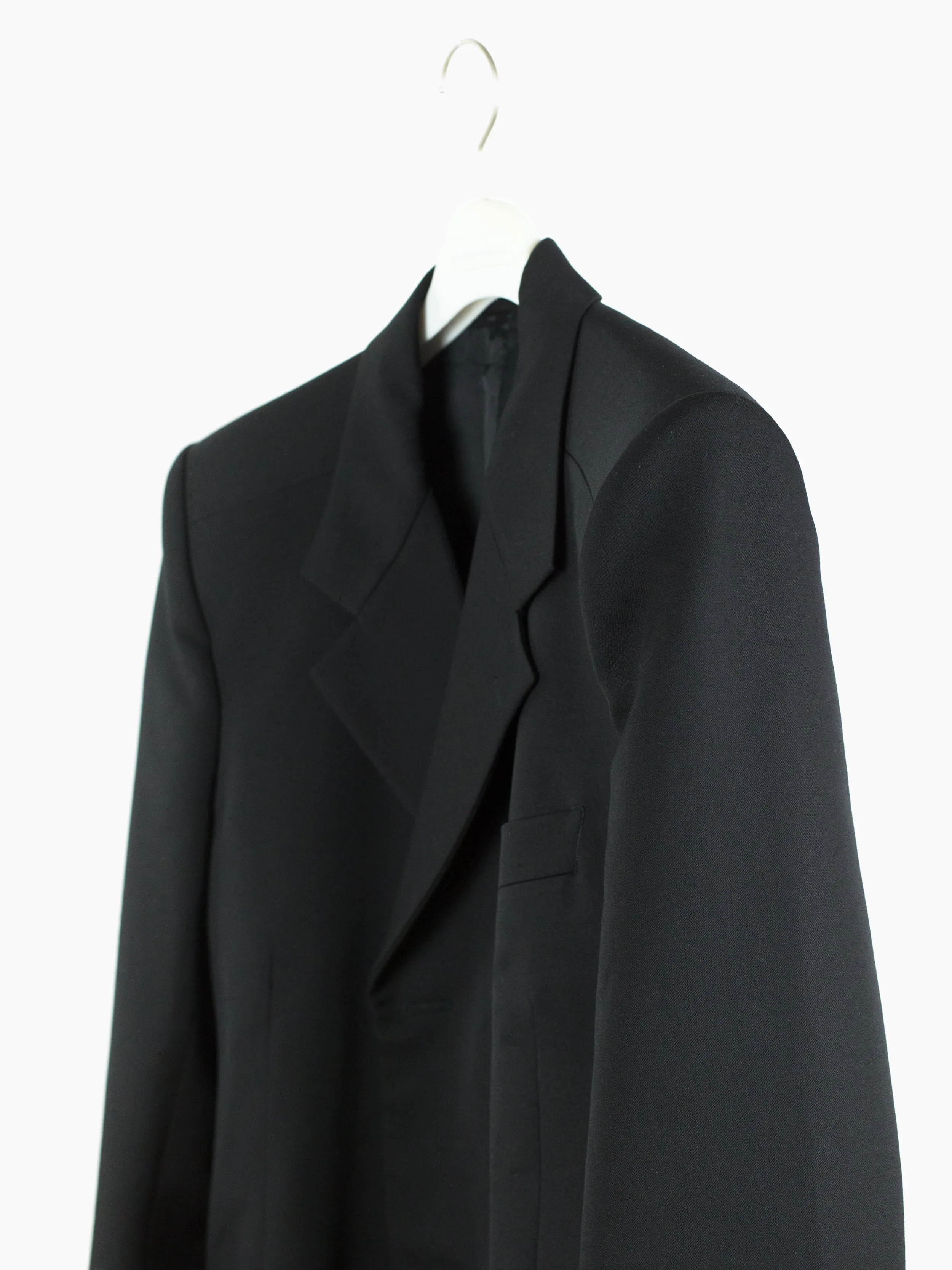 Balenciaga SS17 Shrunken Double-Breasted Blazer