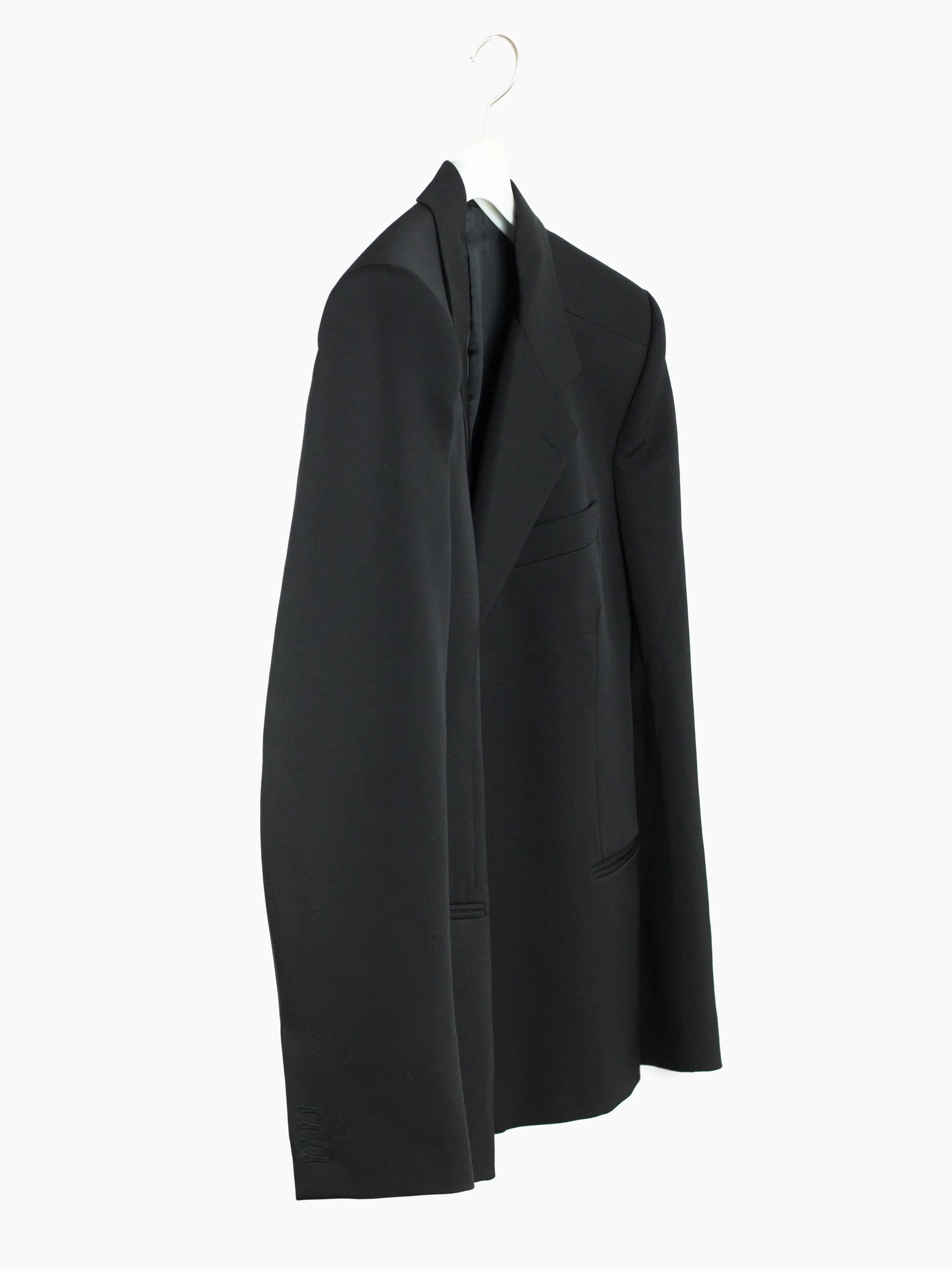 Balenciaga SS17 Shrunken Double-Breasted Blazer