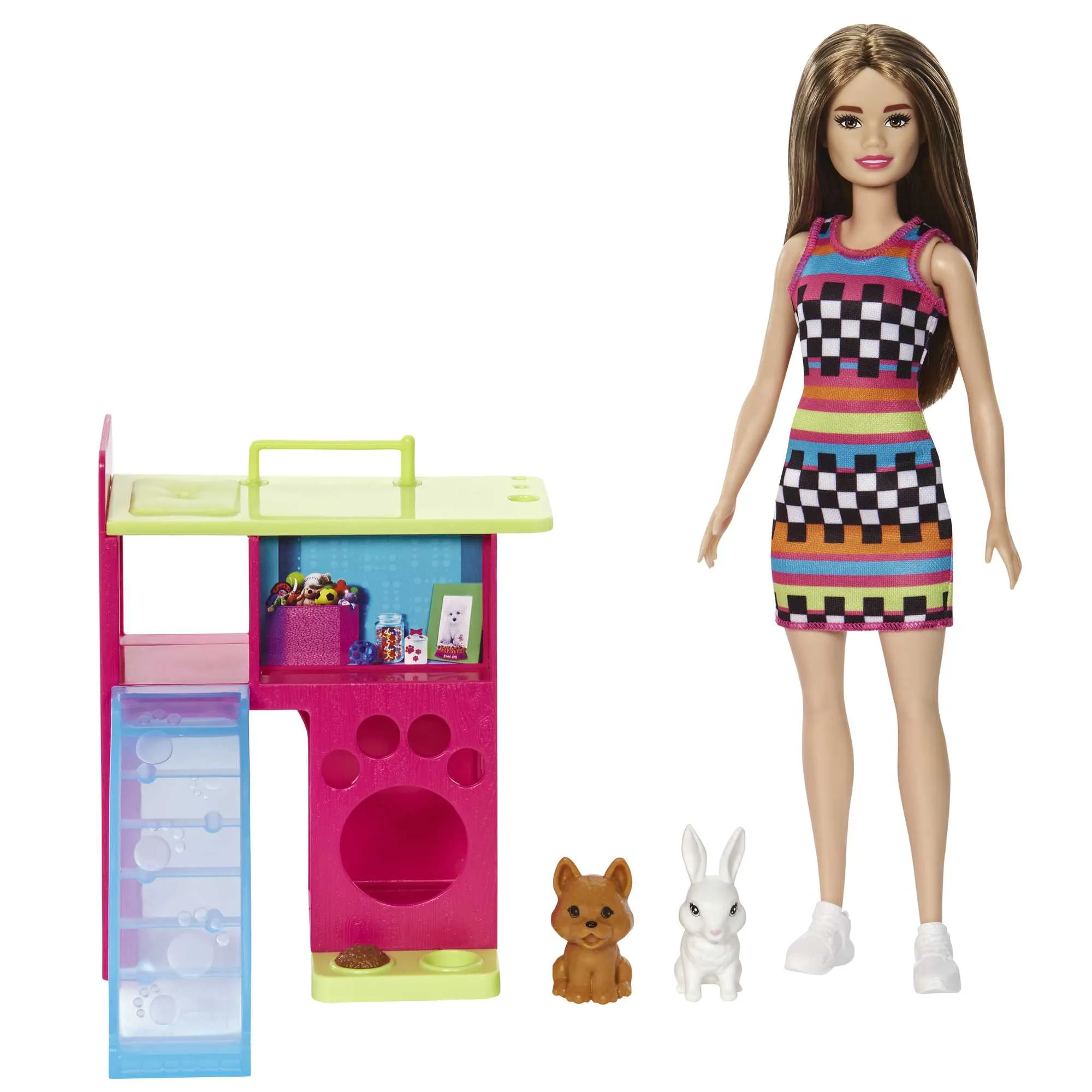 Barbie Doll With Playhouse Playset by Mattel