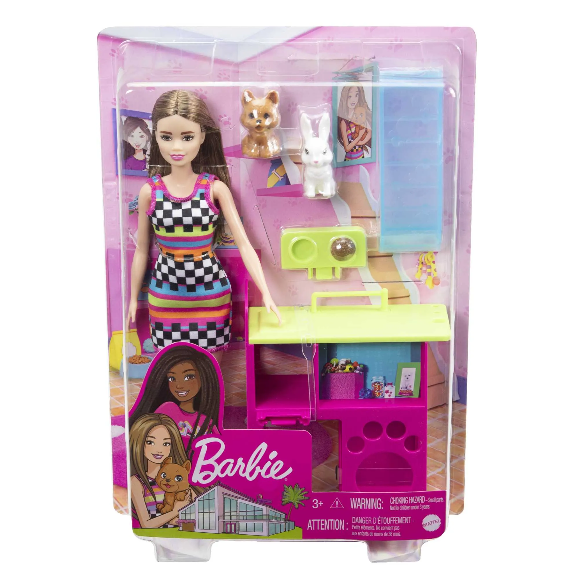 Barbie Doll With Playhouse Playset by Mattel