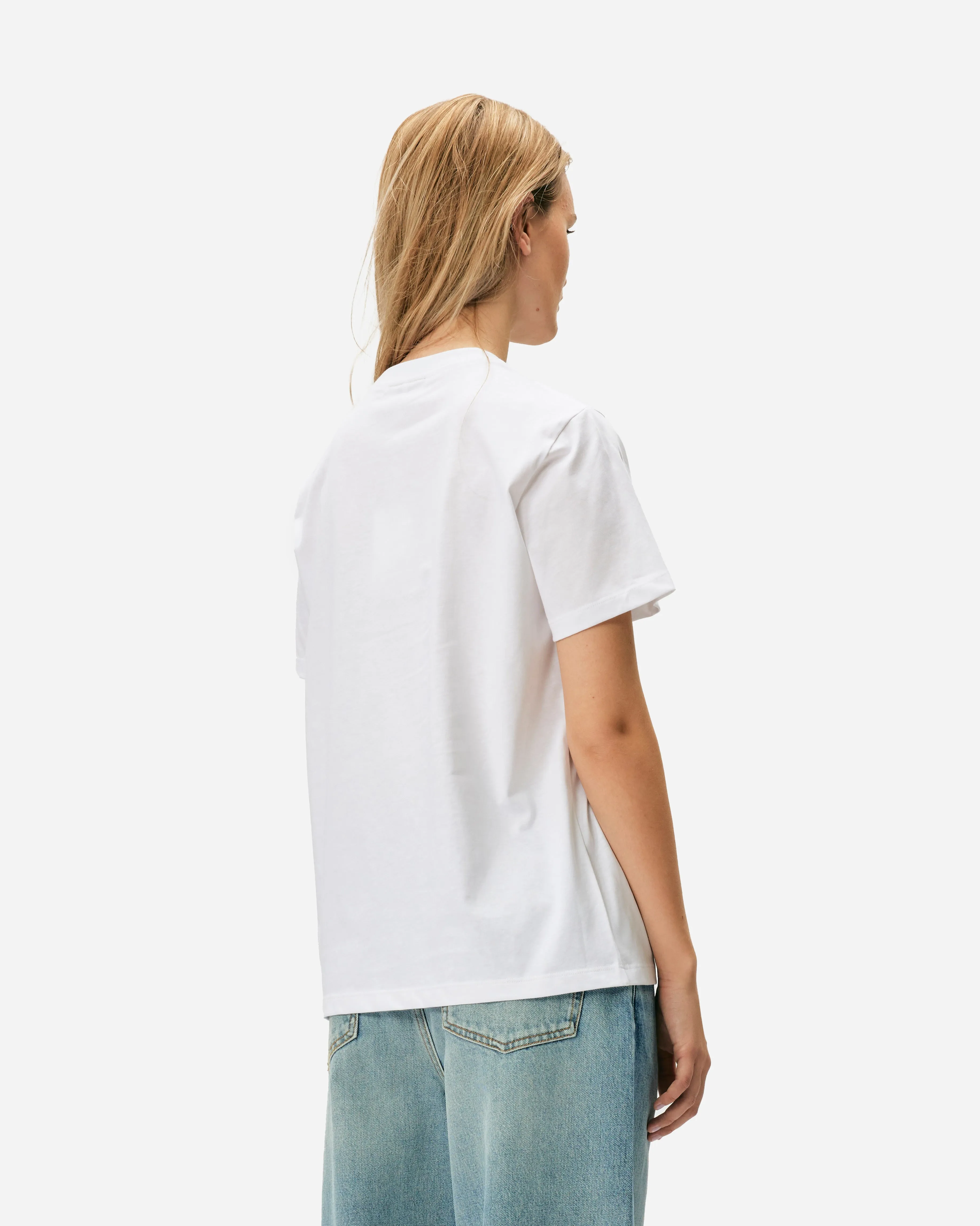 Basic Jersey Cherry Relaxed T-shirt