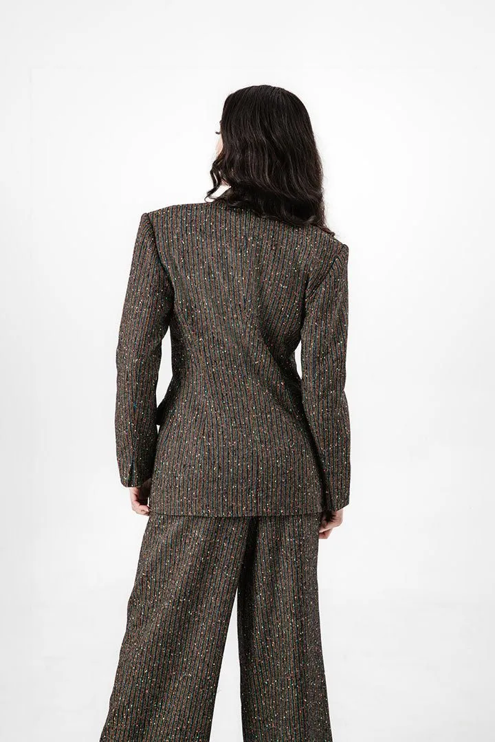 Betty Blazer - Confetti Tweed