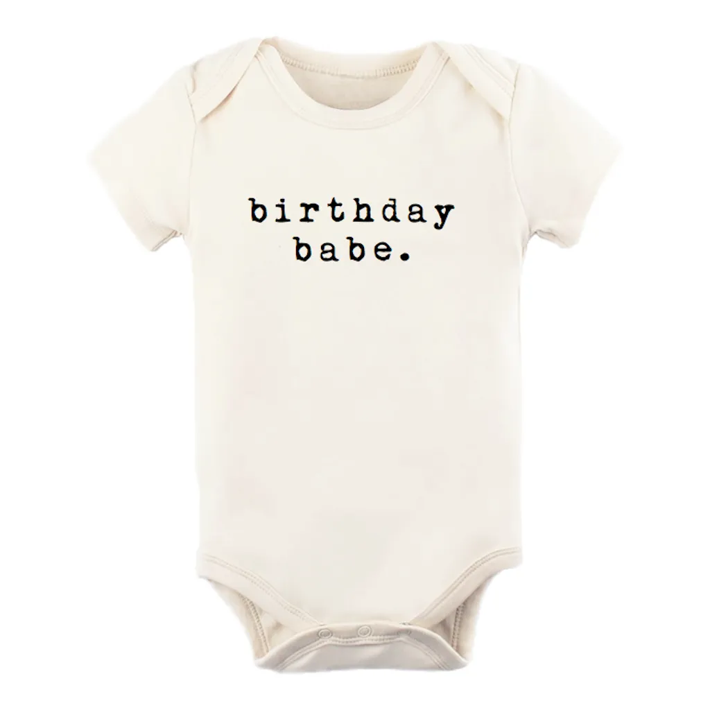 Birthday Babe - Organic Cotton Bodysuit