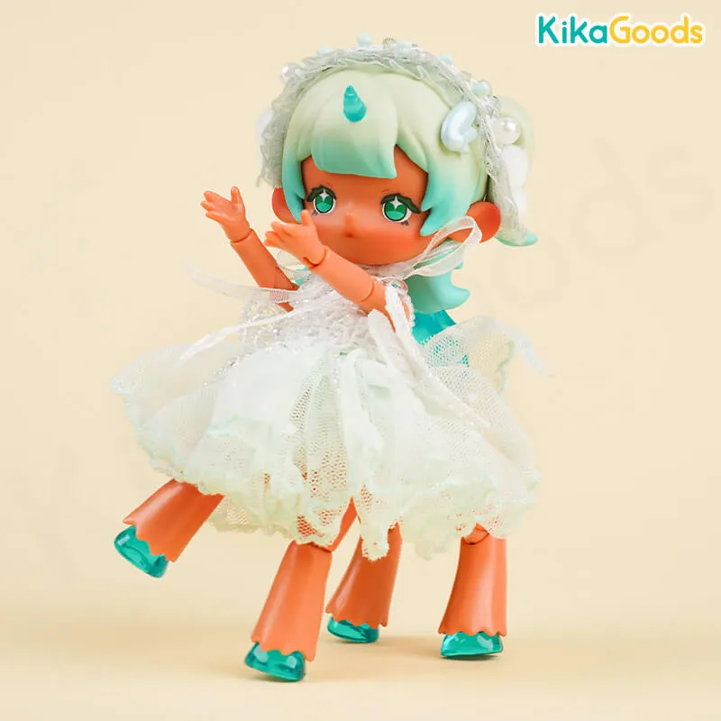 BJD Figure Clothes Polka Dot Fairy Skirt Suit