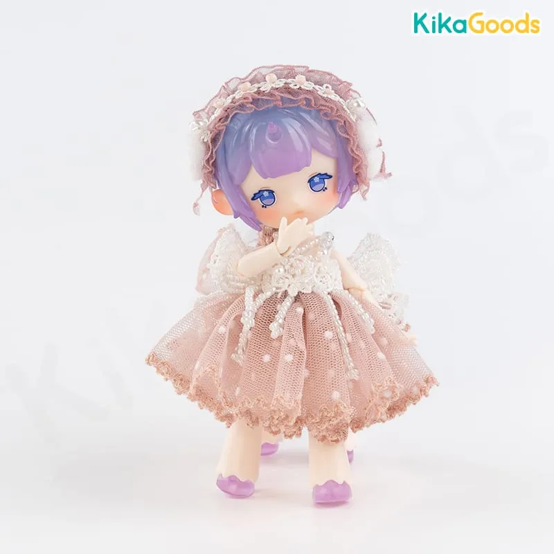 BJD Figure Clothes Polka Dot Fairy Skirt Suit