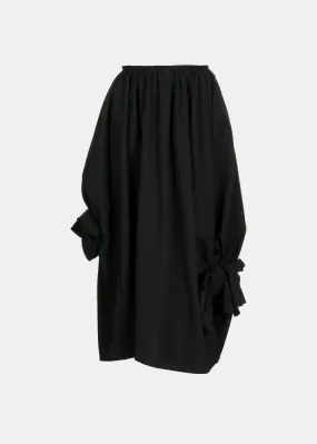 Black Bow Detail Skirt