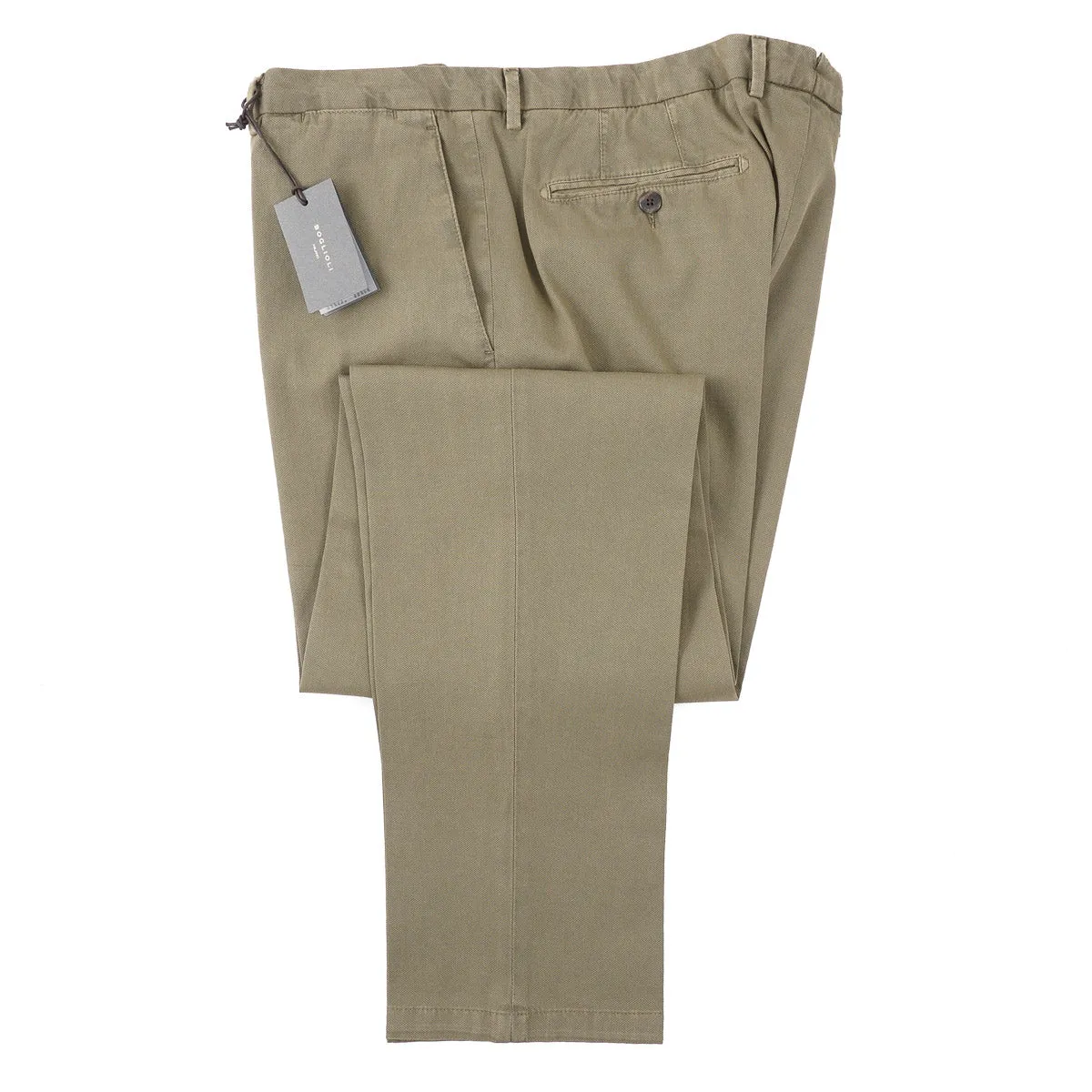 Boglioli Regular-Fit Woven Cotton Pants