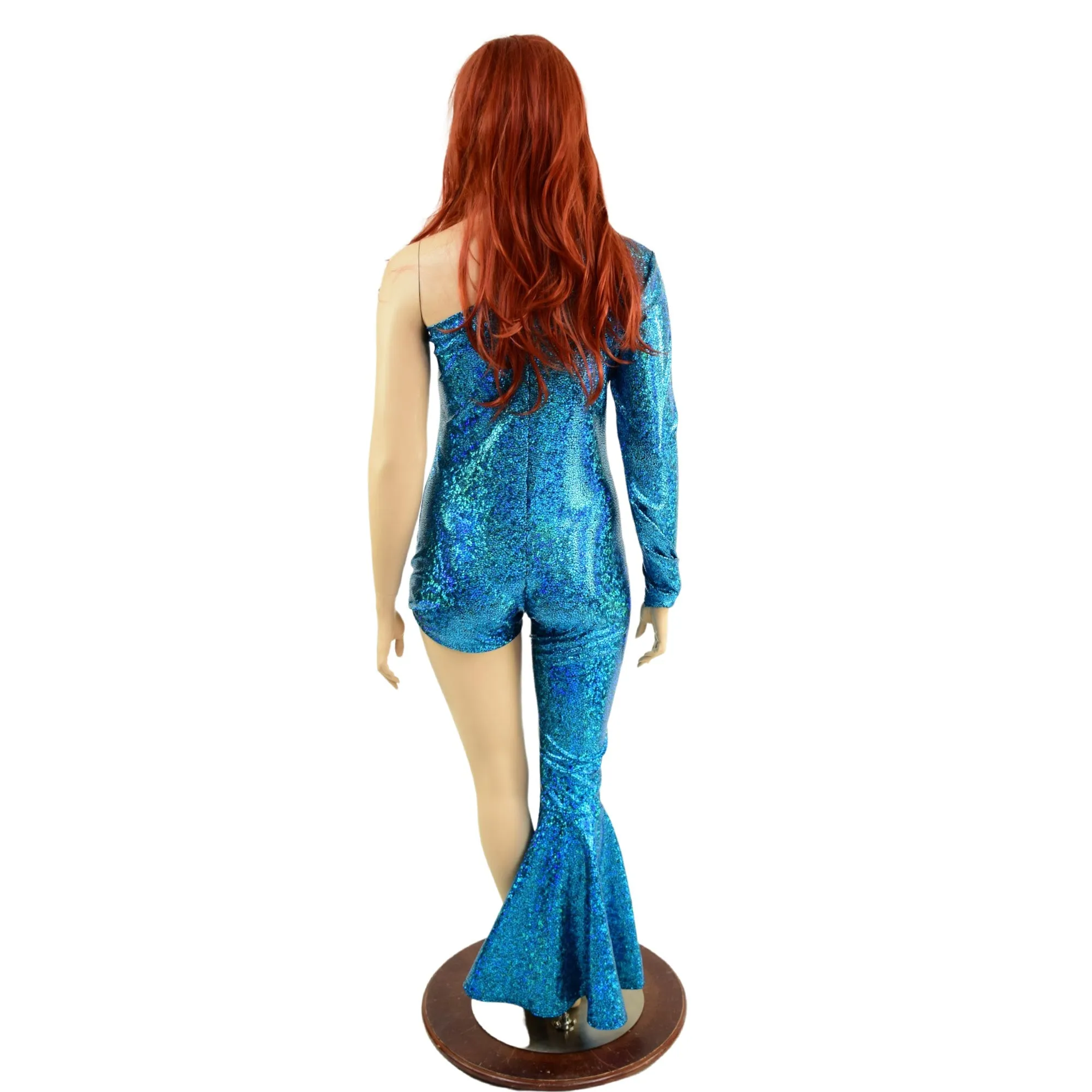 Bowie Inspired Turquoise Catsuit with Bolt