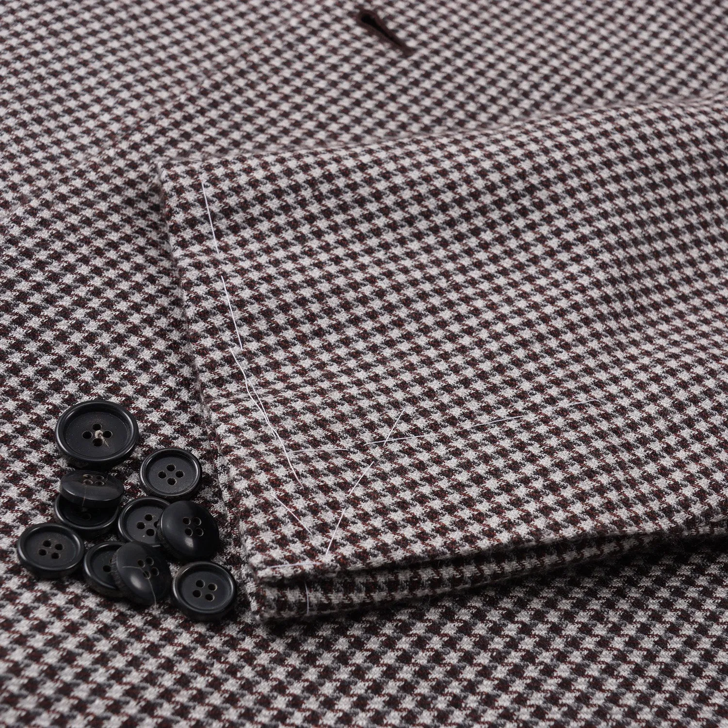 Brioni Houndstooth Cashmere-Silk Sport Coat