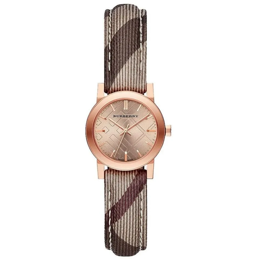 Burberry BU9236 Ladies The City Rose Gold 26mm Watch