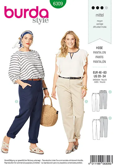 Burda Trousers 6309