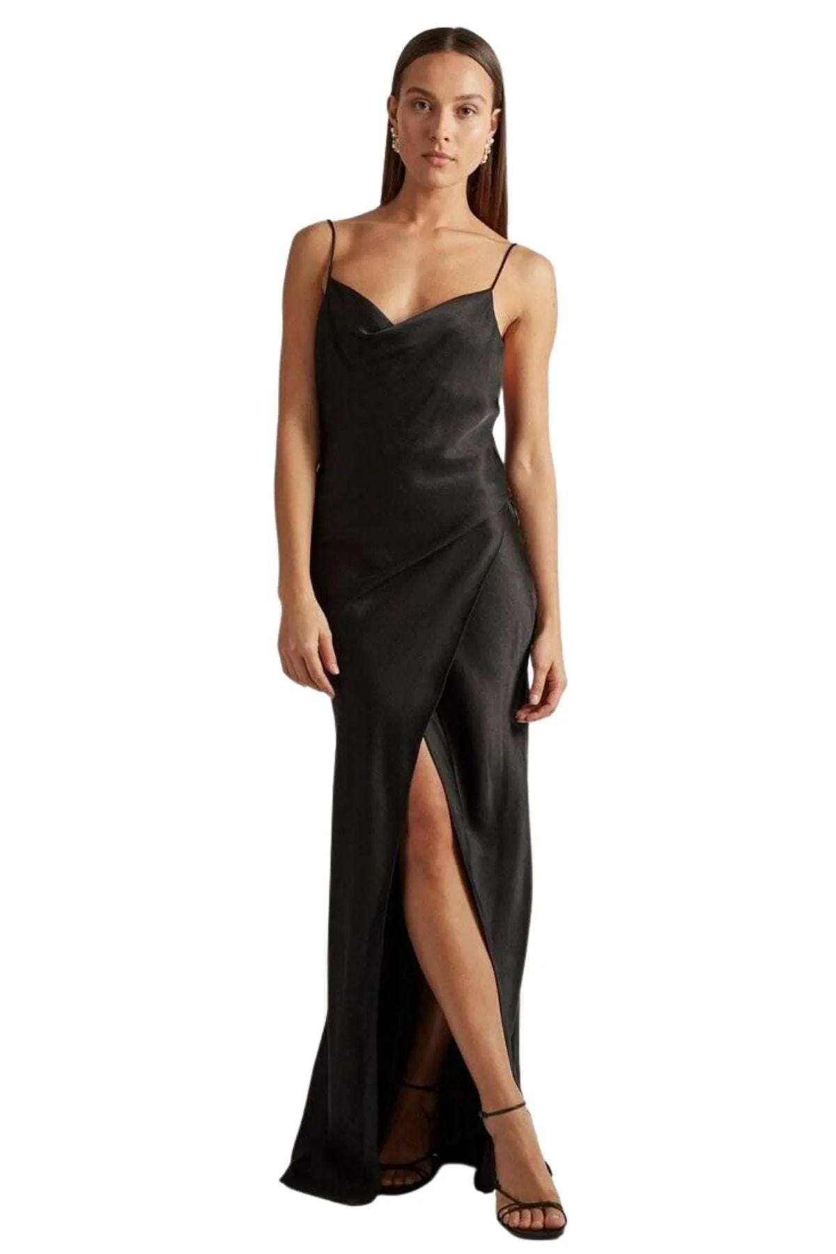 CAMILLA AND MARC Bowery Slip Dress (Black) - RRP $599