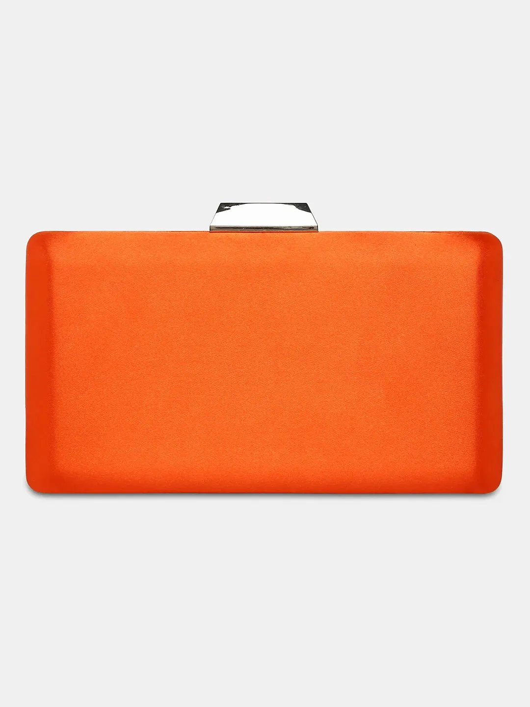 Caprese Hazel Bead Clutch Small Orange