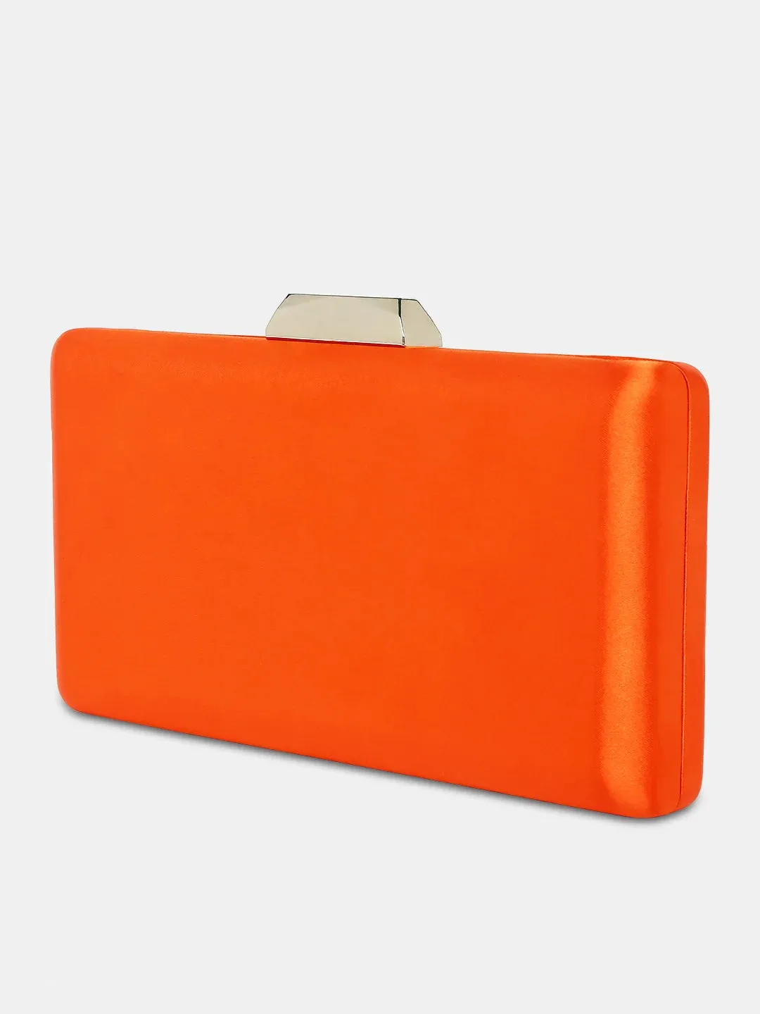 Caprese Hazel Bead Clutch Small Orange