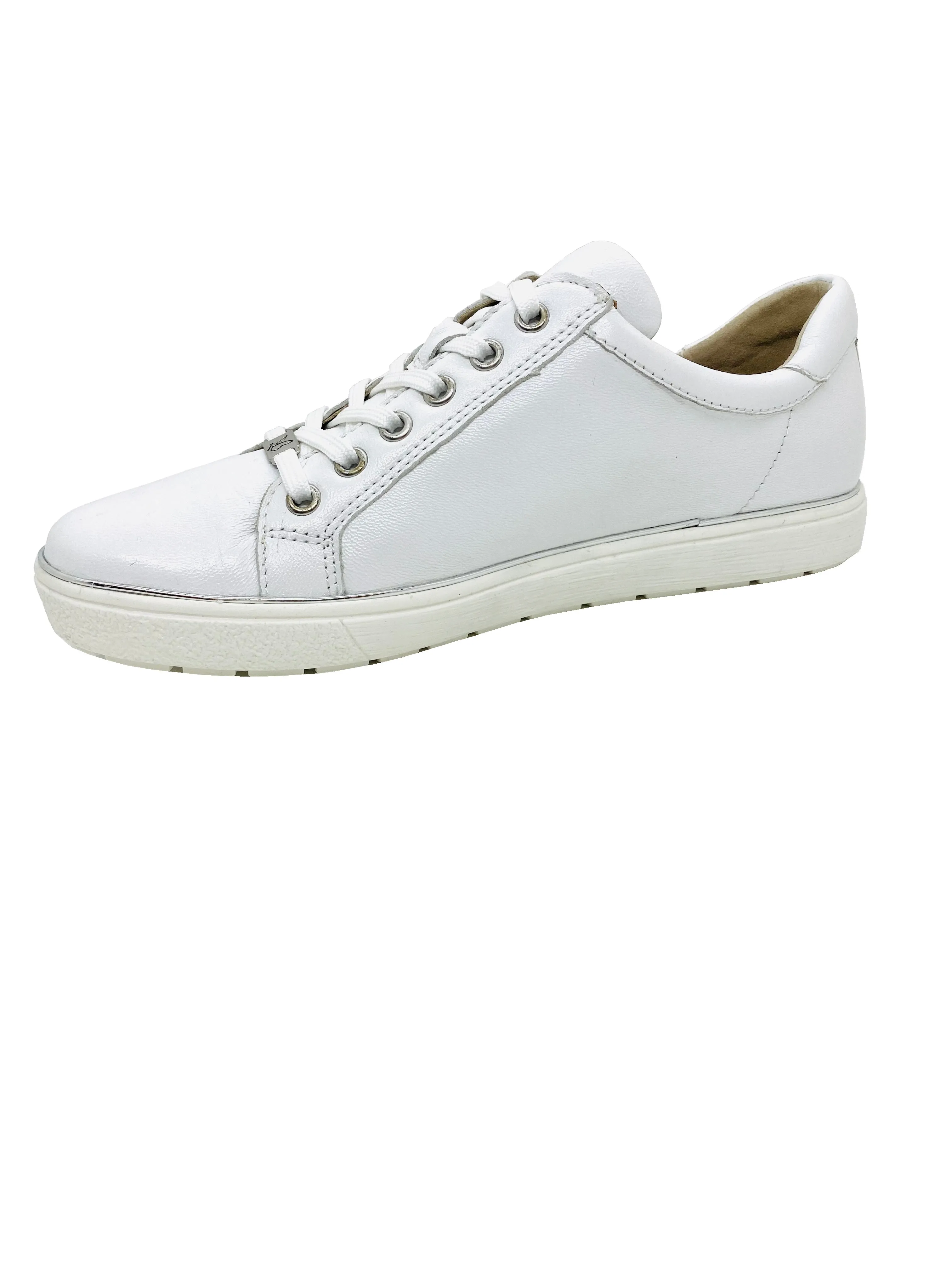 Caprice Ladies Soft White Sneaker