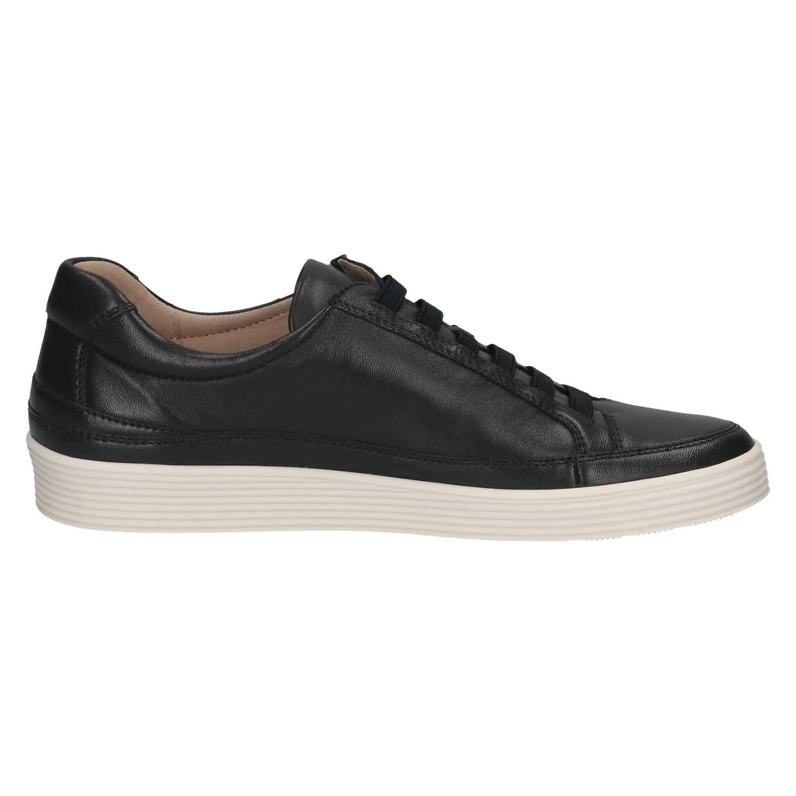 Caprice Ladies Zip And Elastic Front Sneaker