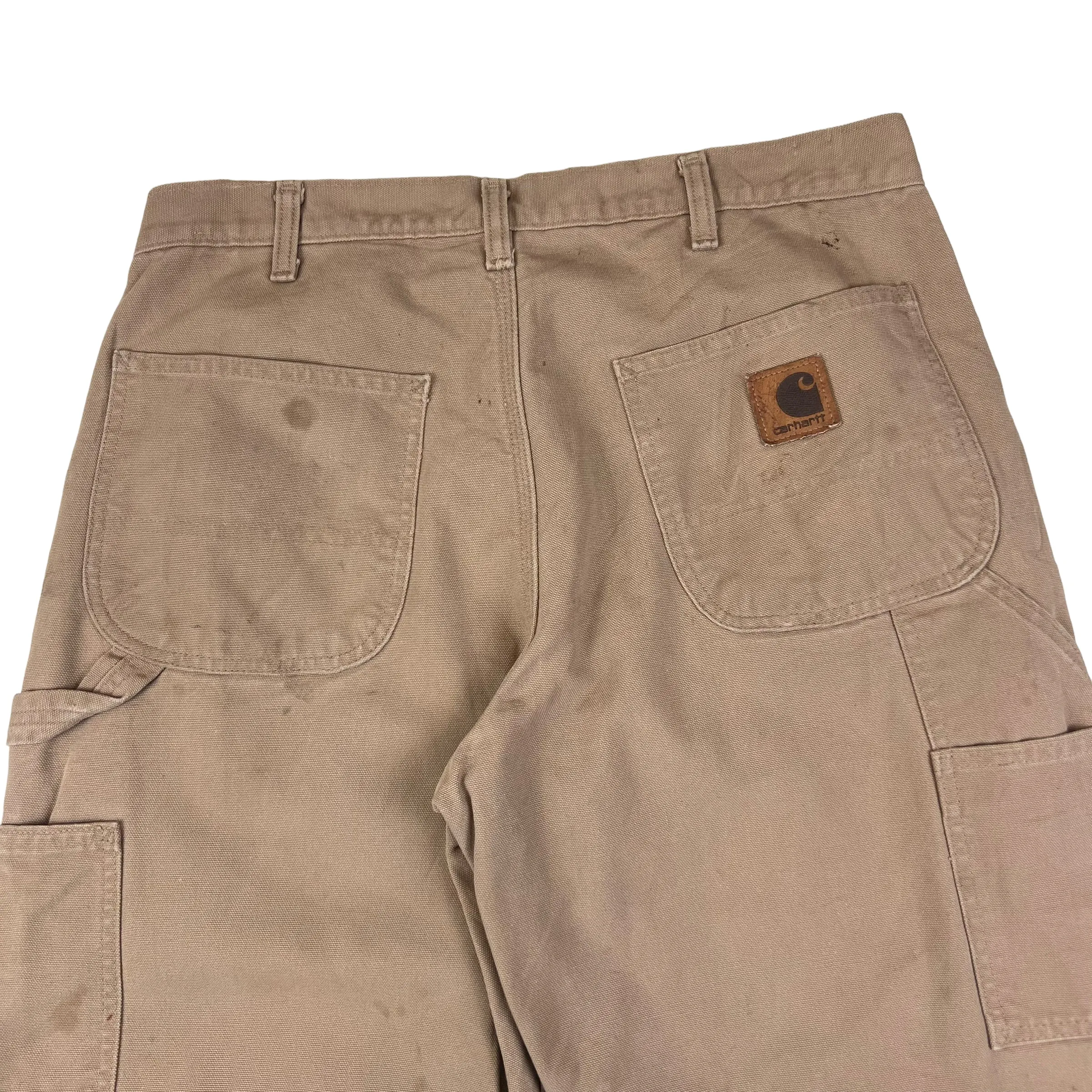 Carhartt Carpenter Workwear Trousers Beige