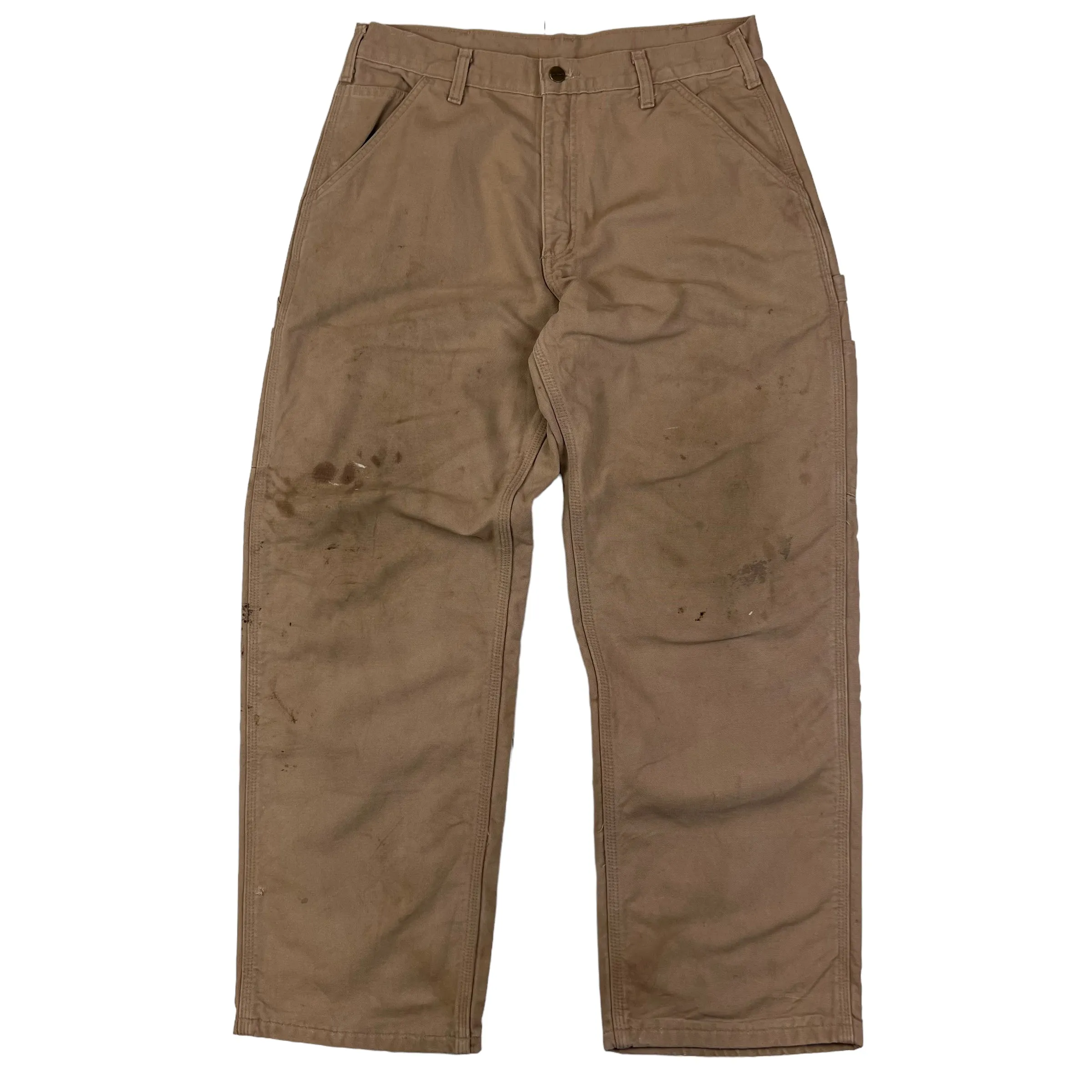 Carhartt Carpenter Workwear Trousers Beige