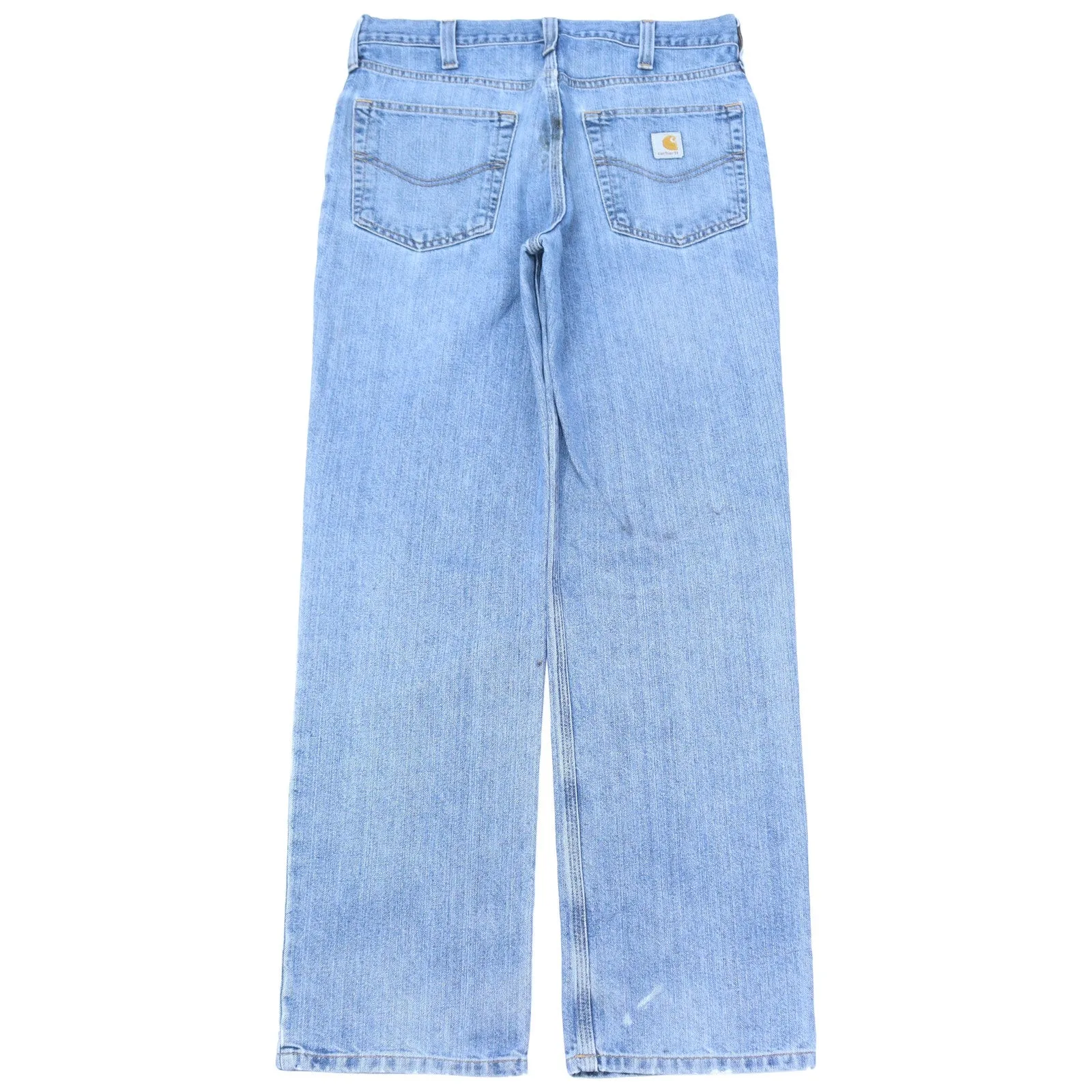 Carhartt Classic Distressed Blue Denim Jeans