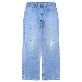 Carhartt Classic Distressed Blue Denim Jeans