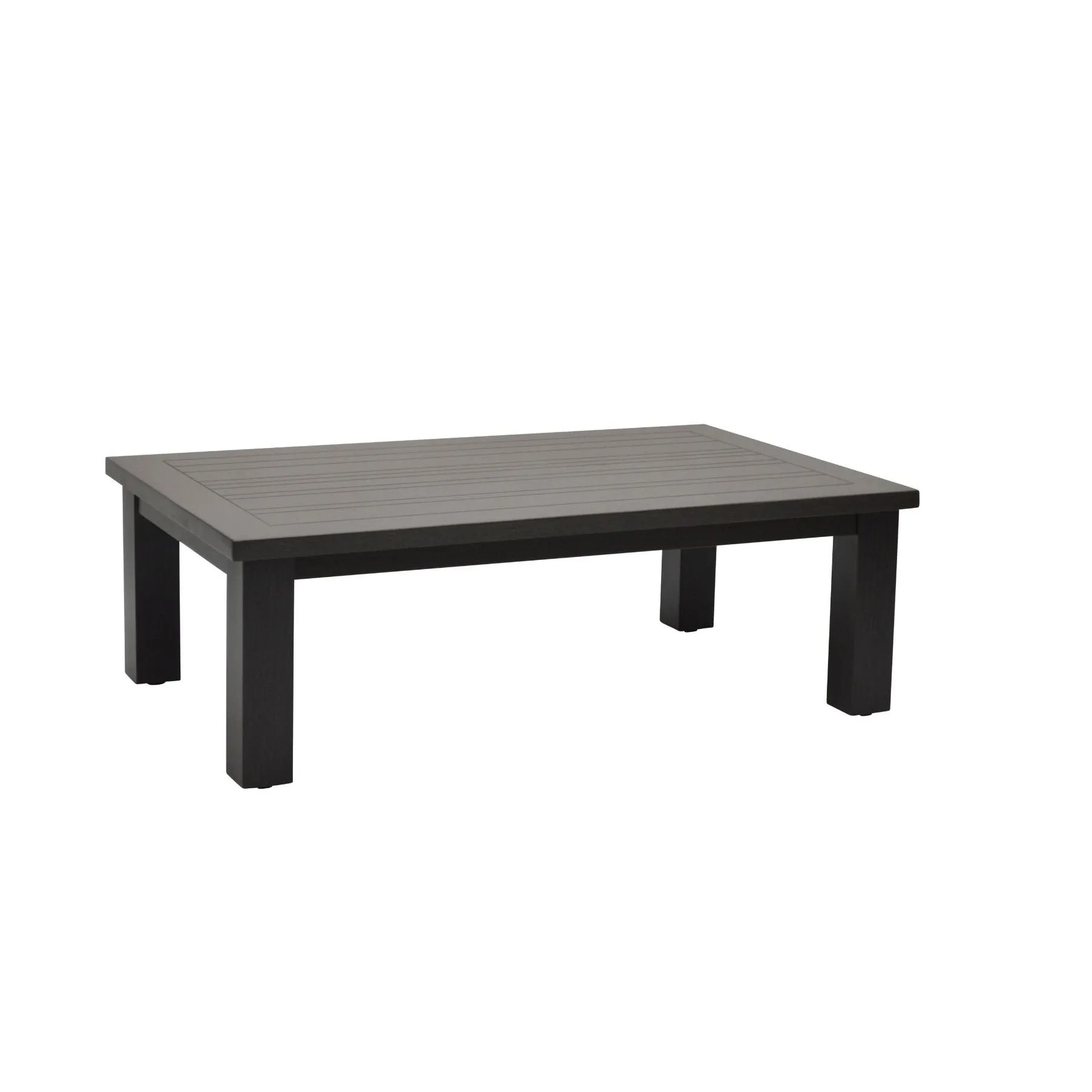 Carmel Brown Outdoor 52" Coffee Table