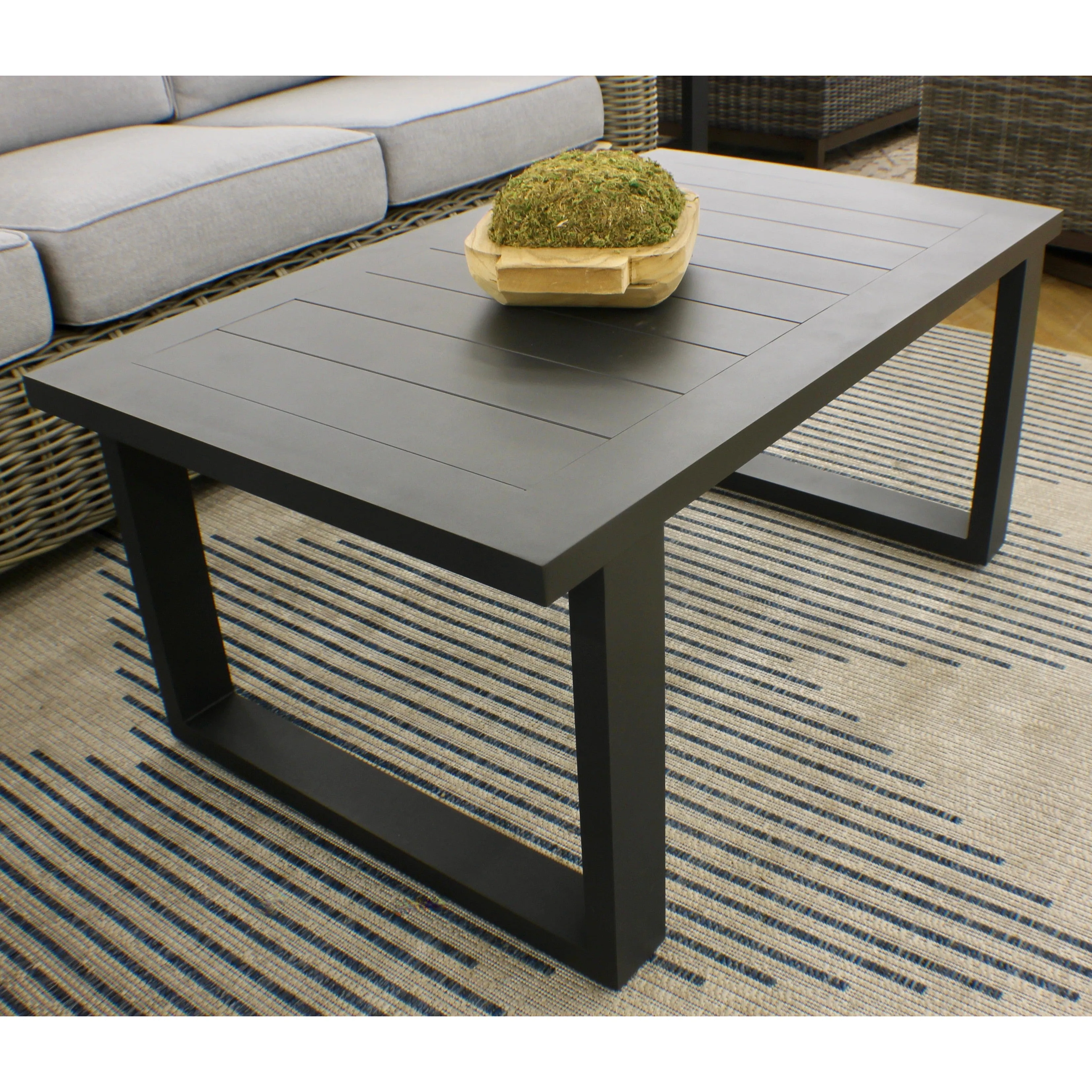 Carmel Natural  Outdoor 40" Coffee Table