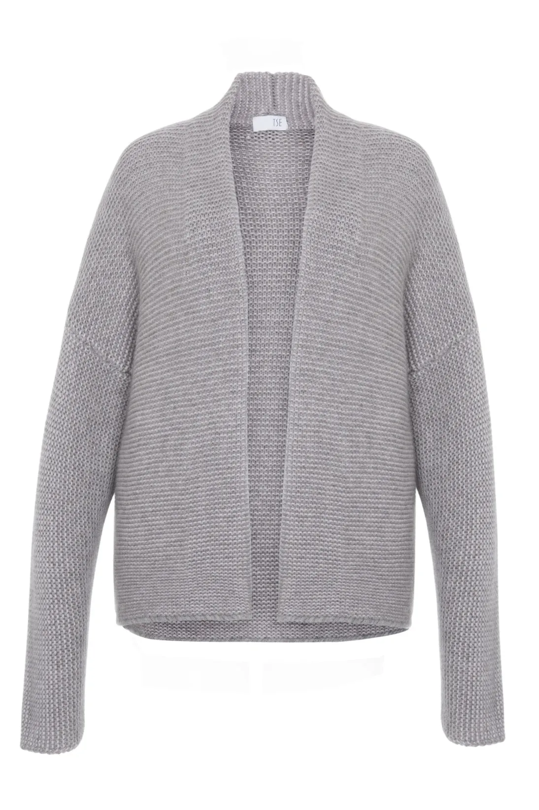 CASHMERE LINKS STITCH CARDIGAN