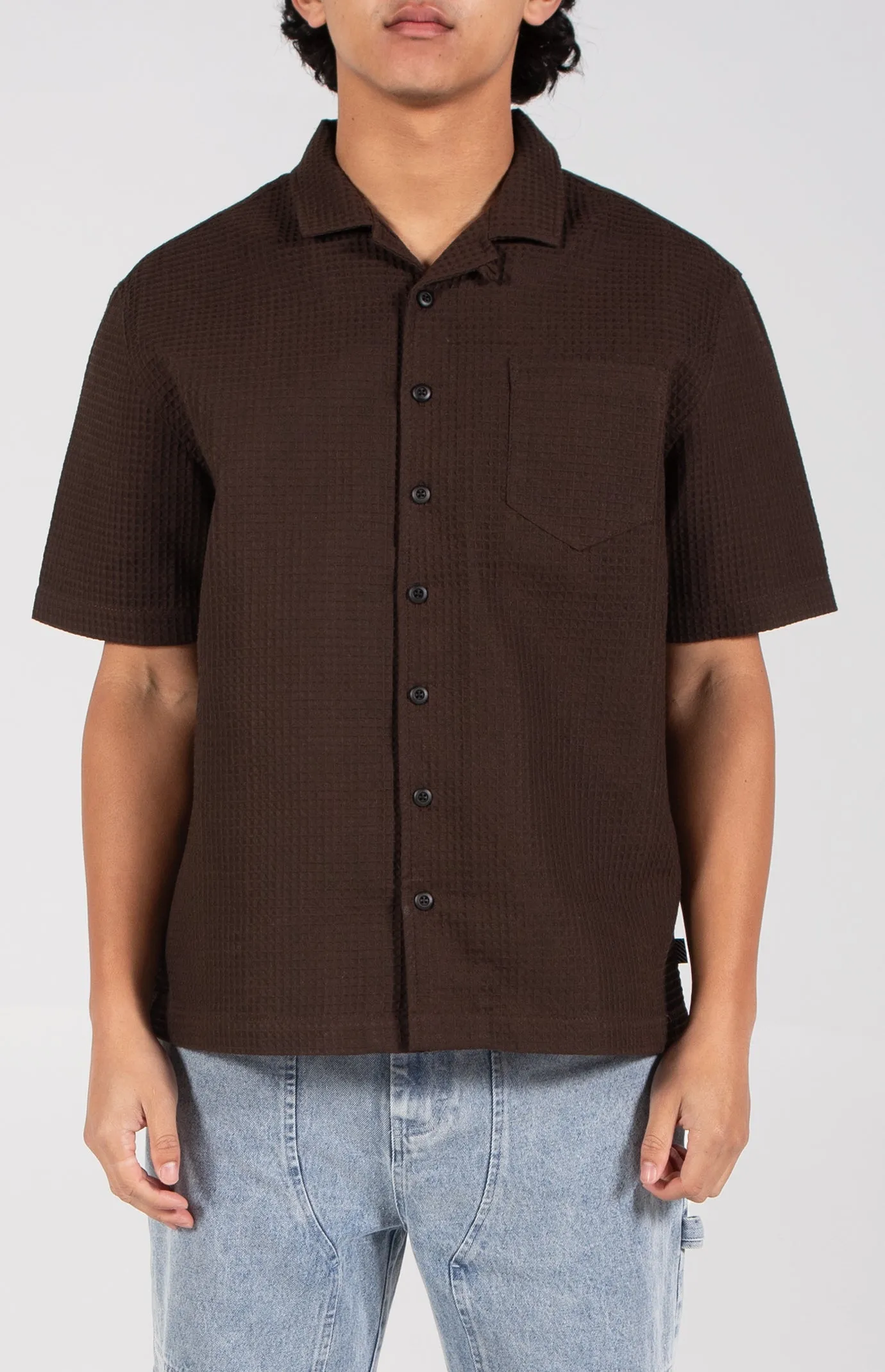 Cerritos SS Woven | Brown