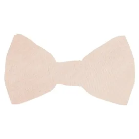 Champagne Shantung Boys Bow Ties